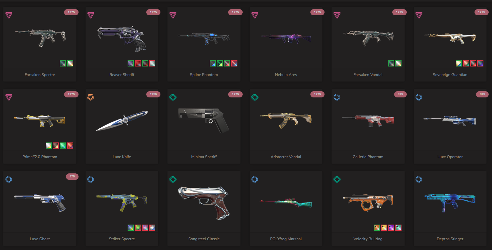 Region NA | Level 62 | 131 Skins, 23 Knives | Purchase history: $2390+ | Champions knife