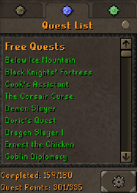 Main | 2060+ Total | 300+ QP | 96 Strength | 98 Ranged | 96 Magic | 93 Slayer | Fire Cape | Assembler | B Gloves | MA2 Cape | Skilling Outfits