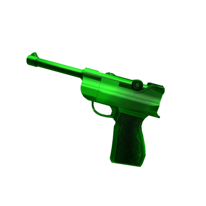 Murder Mystery 2 > Green Luger Gun 2015