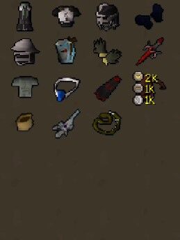 Main | 1700+ Total | 250+ QP | 92 Range | 85 Attack | 88 Magic | E. Void | B Gloves | D Def | Torso | Skilling Outfits CHICKSFOS115