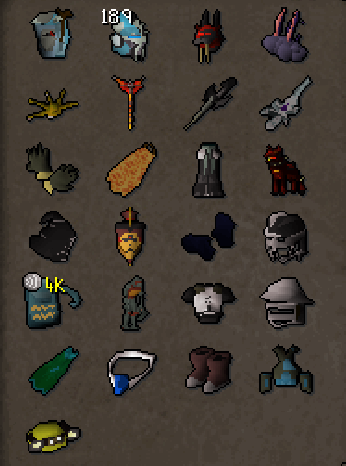 Main | 1830+ Total | 230+ QP | Avernic | E Void | Fire Cape | Assembler | B Gloves | MA2 Cape | Divine Rune Pouch | Skilling Outfits | Rare Pets