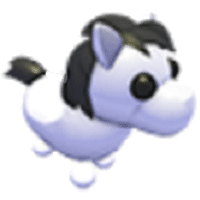 Adopt Me > Shetland Pony White > MFR