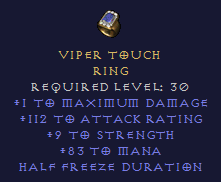 Viper Touch - LLD Ring