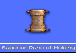 Superior Rune of Holding OR Rune of Belt Holding