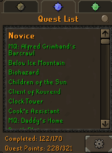 Main | 2000+ Total | 220+ QP | 90 Atk | 94 Str | 89 Def | 94 Rng | 91 Mgc | Graceful | Dragon defender | Heron Pet | Pyro set