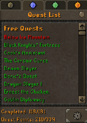 Main Account | 1680+ Total | 218 QP | Cmb 100 | Rocky & Giant Squirrel Pets | Barrows Gloves