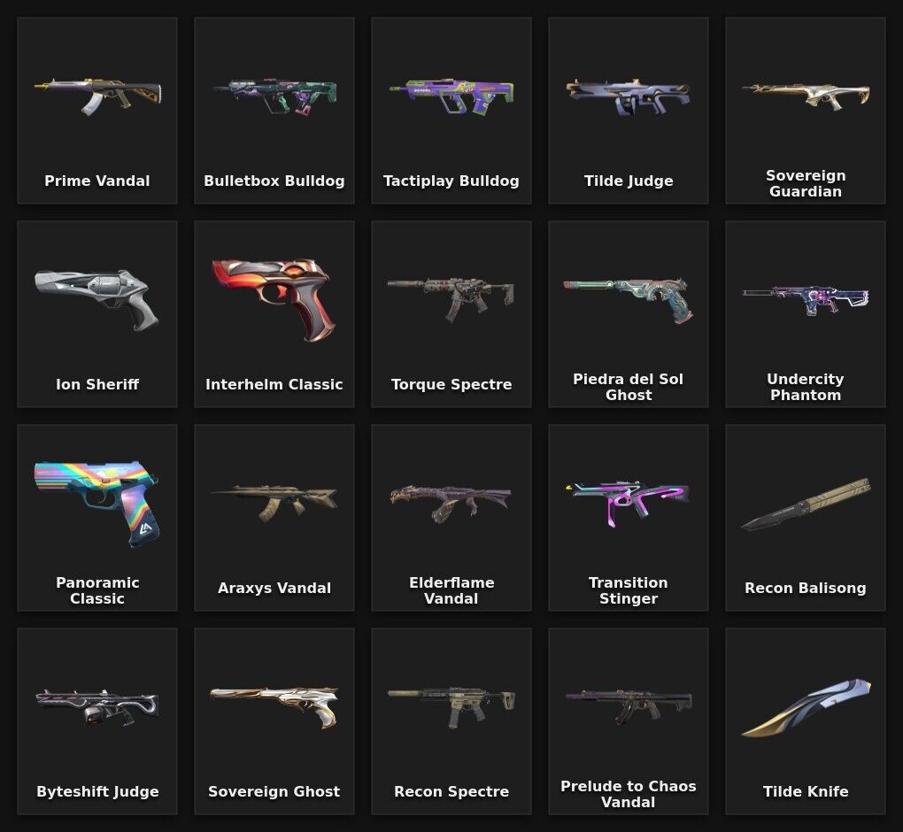 Region LATAM | Level 272 | 183 Skins, 17 Knives | Purchase history: $1600+ | Arcane bundle, Champions 2023 Vandal