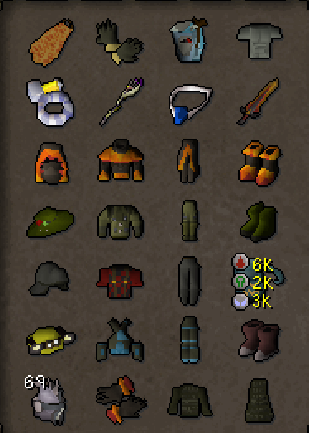 Main | 2010+ Total | 320+ QP | Fire Cape | Assembler | Barrow Gloves | Skilling Outfits