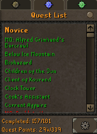 Max Melee Main | 1970+ Total | 290+ QP | Multiple 99 Trade Skills | Pyromancer