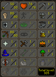 Gmaul Pure | 50 Attack | 80 Strength | 80 Range | 1 Defence [100% Manual]