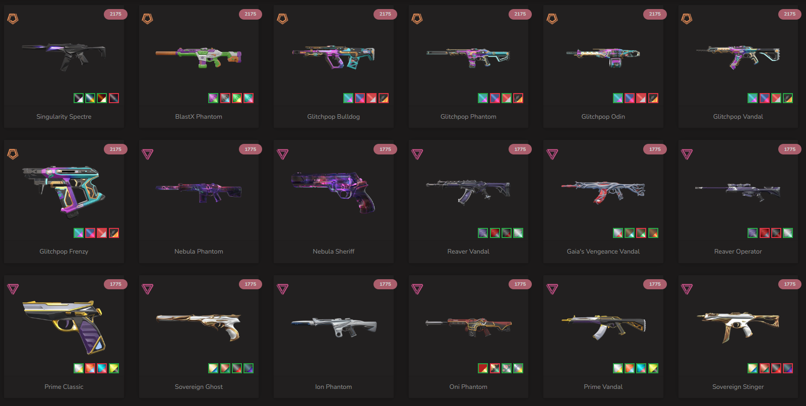 Region NA | Level 62 | 131 Skins, 23 Knives | Purchase history: $2390+ | Champions knife