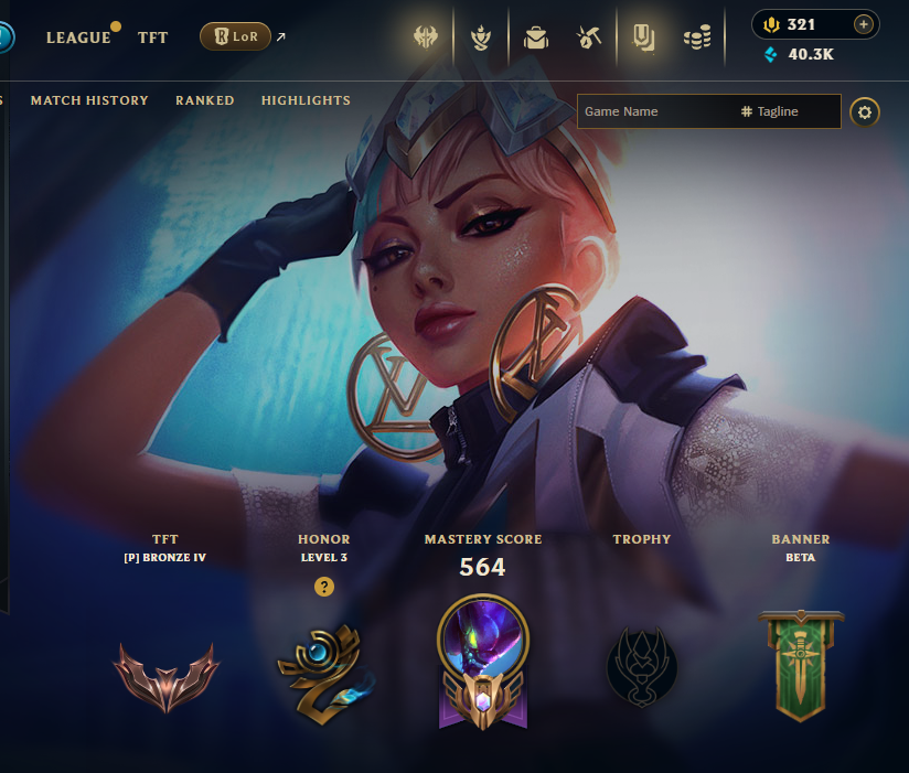 NA | 605 Skins | 162 Champions | PAX Twisted Fate , Young Ryze , Silver Kayle | 5 Mythics | ChicksQLOLS02