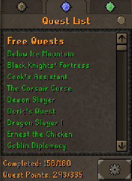 Main | 2030+ Total | 290+ QP | 99 Strength | 96 Defence | 99 Ranged | B Gloves | MA2 Cape | Skilling Outfits