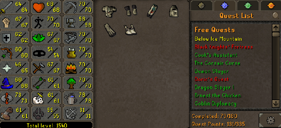 Main | 1540+ Total | 130+ QP | Graceful