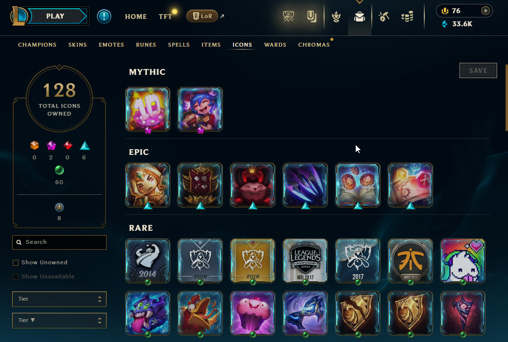 EUW | 436 Skins | 146 Champions | Soulstealer Vayne, Hextech Annie | 4 Mythics | ChicksQLOLS08