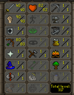 Pure | 40 Attack | 90 Strength | 80 Range | 1 Defence [100% Manual]