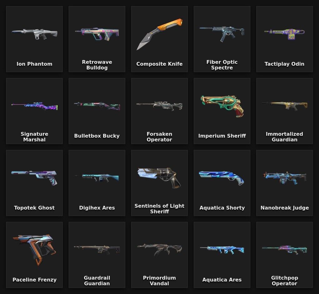 Region LATAM | Level 272 | 183 Skins, 17 Knives | Purchase history: $1600+ | Arcane bundle, Champions 2023 Vandal