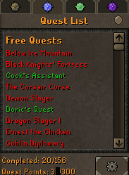 Main | 1200 Total | 30+ QP | 51 Att | 49 Str | 50 Def | 50 Range | 70 Mage | 55 Firemaking | 70 Cooking | 60 Fishin | 79 Smithing [ChicksZOS68]