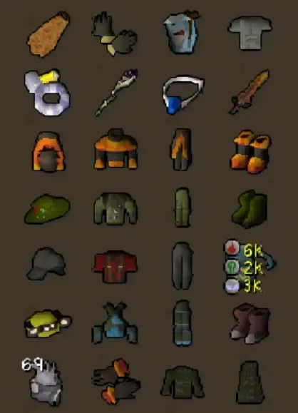 Main | 2010+ Total | 320+ QP | Fire Cape | Assembler | Barrow Gloves | Skilling Outfits