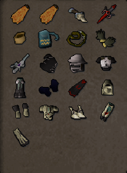 Main | 2170+ Total | 333 QP | 99 Strength | 99 Ranged | 99 Magic | 97 Slayer | E Void | Fire Cape | B Gloves | MA2 Cape | Divine Rune Pouch | Graceful