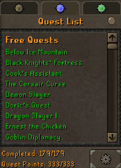 Main | 2170+ Total | 333 QP | 99 Strength | 99 Ranged | 99 Magic | 97 Slayer | E Void | Fire Cape | B Gloves | MA2 Cape | Divine Rune Pouch | Graceful