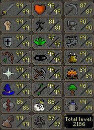 Max Combat Main | 2180+ Total Level | 290+ QPs | Infernal | Avernic | Dizana's Quiver