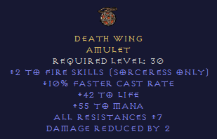 Death Wing - Fire LLD Fcr Amu