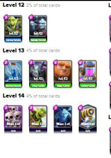 Lvl 38 | KT 13 | 102 Cards | 4 Maxed | 6 Year Badge | 14 Card Mastery | 65k+ Coins | 1.1k+ Gems | 5.4k+ trophies | ChicksGCR5