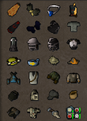 Main | 2090+ Total | 320+ QP | 99 Strength | 99 Defence | 99 Ranged | 99 Magic | E Void | Fire Cape | Masori Assembler | B Gloves | MA2 Cape | Divine Rune Pouch | Skilling Outfits