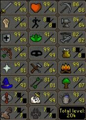Max Melee Main | 2040+ Total | 300+ QP | 99  Range | 93 Magic | 99 Slayer |  91 Herblore | Avernic | Fire Cape | Assembler | Rare Pets [ChicksTOS298]