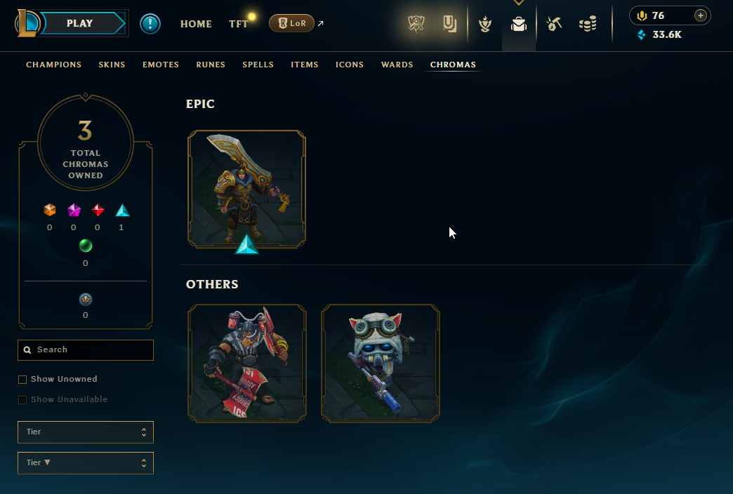 EUW | 436 Skins | 146 Champions | Soulstealer Vayne, Hextech Annie | 4 Mythics | ChicksQLOLS08