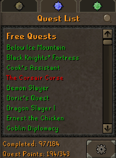 Main | 1650+ Total | 190+ QP | 90 Magic | B Gloves | MA2 Cape | Skilling Outfits