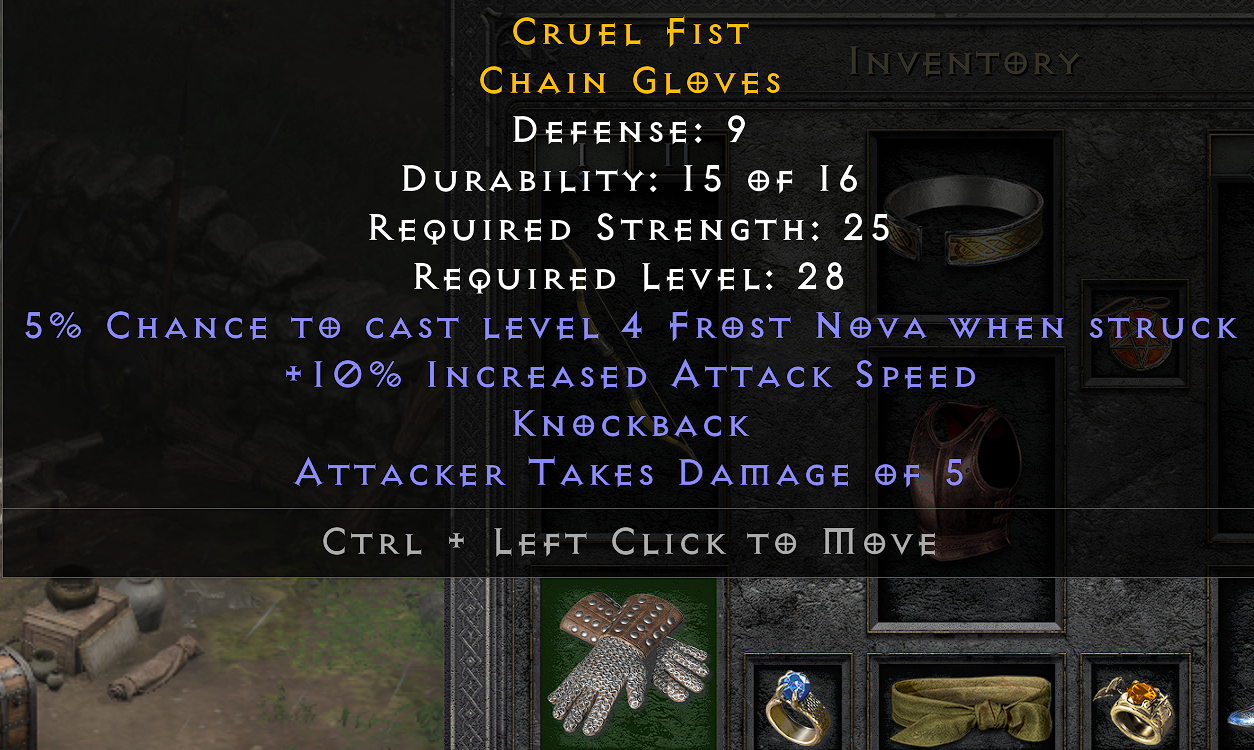 LLD Crafted Knockback Gloves