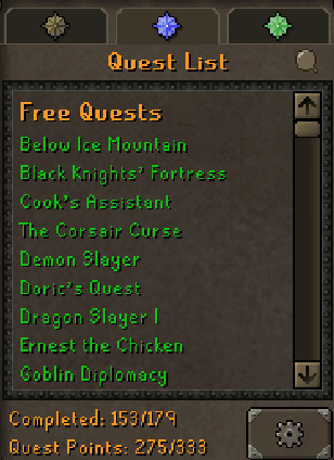 Main | 1700+ Total | 270+ QP | 82 Strength | 81 Magic | B Gloves | Skilling Outfits