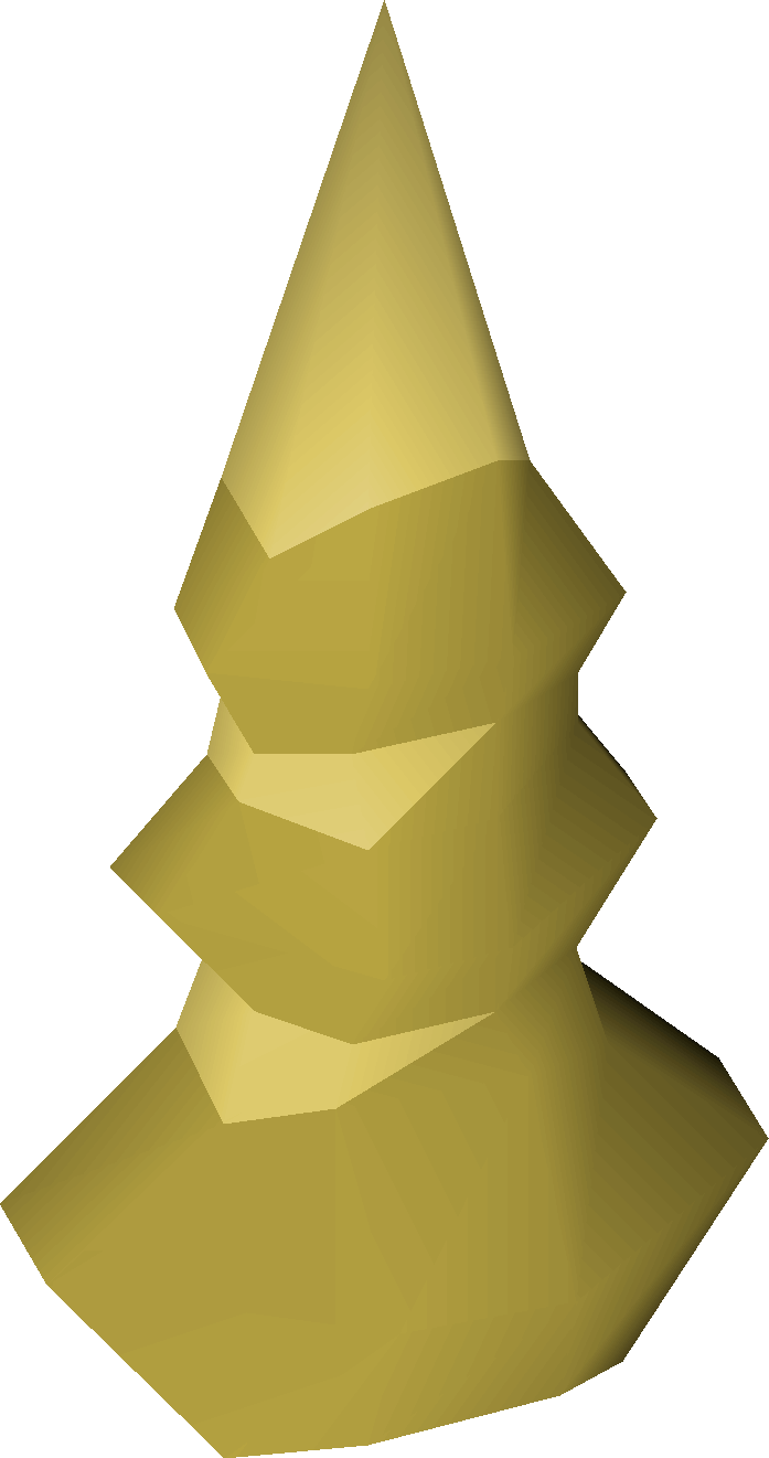 Blamish ochre shell (pointed)