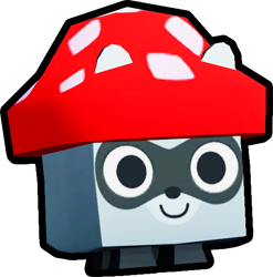 Huge Mushroom Raccoon Product