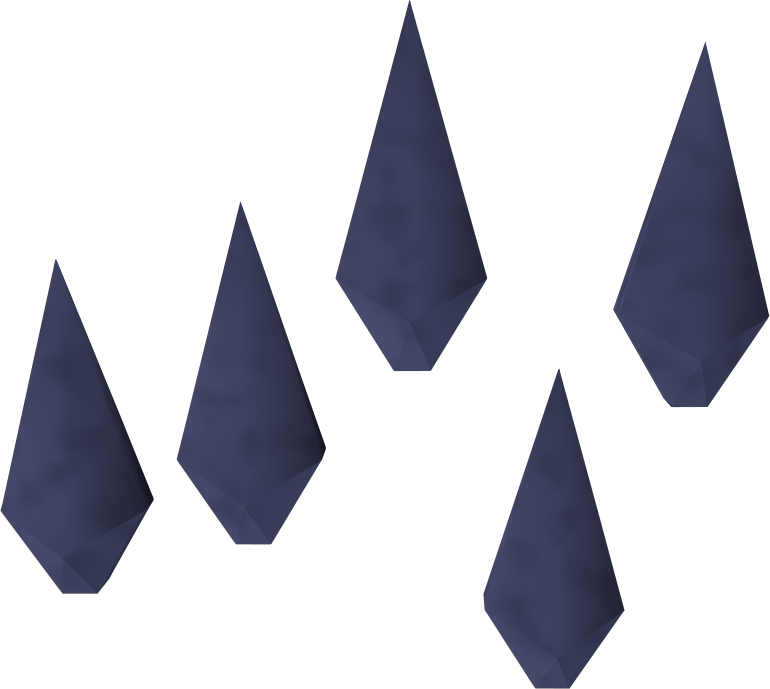 Mithril arrowheads