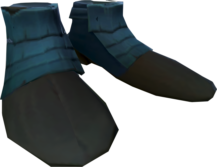 Undead dragonhide boots